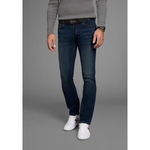 Straight-Jeans BRUNO BANANI "Hutch", Herren, Gr. 30, Länge 34, blau (dunkelblau), Denim/Jeans, Obermaterial: 98% Baumwolle, 2% Elasthan, normal lang, Jeans Straight-Jeans, gerade geschnittenes Bein, niedrige Leibhöhe, reguläre Passform Straight-Jeans BRUNO BANANI "Hutch", Herren, Gr. 30, Länge 34, blau (dunkelblau), Denim/Jeans, Obermaterial: 98% Baumwolle, 2% Elasthan, normal lang, Jeans Straight-Jeans, gerade geschnittenes Bein, niedrige Leibhöhe, reguläre Passform