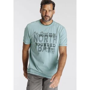 T-Shirt MAN'S WORLD, Herren, Gr. 3XL (64/66), blau (agua), Jersey, Obermaterial: 100% Baumwolle, bedruckt, normal, Rundhals, Shirts T-Shirt, Kurzarm, lässige Passform, mit coolem Print, Rundhalsausschnitt T-Shirt MAN'S WORLD, Herren, Gr. 3XL (64/66), blau (agua), Jersey, Obermaterial: 100% Baumwolle, bedruckt, normal, Rundhals, Shirts T-Shirt, Kurzarm, lässige Passform, mit coolem Print, Rundhalsausschnitt