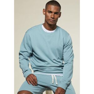 Sweatshirt KANGAROOS "mit Rundhalsausschnitt", Herren, Gr. M (48/50), grün (mint), angeraute Sweatware, Obermaterial: 60% Baumwolle, 40% Polyester, unifarben, bequem normal, Rundhals, angesetztes Bündchen, Sweatshirts Sweatshirt, mit coolem Rippeinsatz am Sweatshirt KANGAROOS "mit Rundhalsausschnitt", Herren, Gr. M (48/50), grün (mint), angeraute Sweatware, Obermaterial: 60% Baumwolle, 40% Polyester, unifarben, bequem normal, Rundhals, angesetztes Bündchen, Sweatshirts Sweatshirt, mit coolem Rippeinsatz am