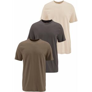 T-Shirt MAN'S WORLD "neue Farben", Herren, Gr. 52/54 (L), grün (olivgrün, dunkeloliv, beige), Single Jersey, Obermaterial: 100% Baumwolle, unifarben, Basic, normal, Rundhals, normaler Saum, Shirts T-Shirt, Kurzarm, unifarben, Rundhals, aus Baumwolle T-Shirt MAN'S WORLD "neue Farben", Herren, Gr. 52/54 (L), grün (olivgrün, dunkeloliv, beige), Single Jersey, Obermaterial: 100% Baumwolle, unifarben, Basic, normal, Rundhals, normaler Saum, Shirts T-Shirt, Kurzarm, unifarben, Rundhals, aus Baumwolle