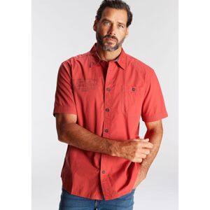 Kurzarmhemd MAN'S WORLD, Herren, Gr. XXXL (47/48), N-Gr, rot (korallenrot), Web, Obermaterial: 100% Baumwolle, unifarben, bequem, abgestepptes Bündchen kontrastfarben,krempelbar, Hemden Kurzarmhemd, mit kleinem Brustprint Kurzarmhemd MAN'S WORLD, Herren, Gr. XXXL (47/48), N-Gr, rot (korallenrot), Web, Obermaterial: 100% Baumwolle, unifarben, bequem, abgestepptes Bündchen kontrastfarben,krempelbar, Hemden Kurzarmhemd, mit kleinem Brustprint