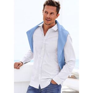 H.I.S. Langarmhemd H.I.S, Herren, Gr. M (39/40), N-Gr, weiss (weiß), Web, Obermaterial: 100% Baumwolle, unifarben, regular fit, Rundhals, Manschette, Hemden Langarmhemd, mit Kentkragen, Oxford-Qualität aus reiner Baumwolle H.I.S. Langarmhemd H.I.S, Herren, Gr. M (39/40), N-Gr, weiss (weiß), Web, Obermaterial: 100% Baumwolle, unifarben, regular fit, Rundhals, Manschette, Hemden Langarmhemd, mit Kentkragen, Oxford-Qualität aus reiner Baumwolle