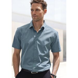 H.I.S. Kurzarmhemd H.I.S "Regular-fit", Herren, Gr. M (39/40), N-Gr, grün, Web, Obermaterial: 67% Baumwolle, 30% Polyester, 3% Elasthan, unifarben, regular fit, abgesteppte Kante, Hemden Kurzarmhemd, elastisches Jaquard-Kurzarmhemd H.I.S. Kurzarmhemd H.I.S "Regular-fit", Herren, Gr. M (39/40), N-Gr, grün, Web, Obermaterial: 67% Baumwolle, 30% Polyester, 3% Elasthan, unifarben, regular fit, abgesteppte Kante, Hemden Kurzarmhemd, elastisches Jaquard-Kurzarmhemd