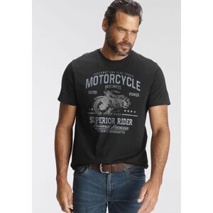 T-Shirt ARIZONA, Herren, Gr. 5XL (72/74), schwarz, Single Jersey, Obermaterial: 100% Baumwolle, bedruckt, normal, Rundhals, Shirts T-Shirt, Kurzarm, lässige Passform, bedruckt, Rundhals, casual T-Shirt ARIZONA, Herren, Gr. 5XL (72/74), schwarz, Single Jersey, Obermaterial: 100% Baumwolle, bedruckt, normal, Rundhals, Shirts T-Shirt, Kurzarm, lässige Passform, bedruckt, Rundhals, casual