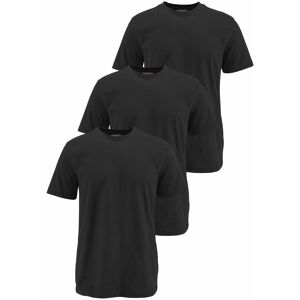 T-Shirt MAN'S WORLD "neue Farben", Herren, Gr. 64 (3XL), schwarz, Single Jersey, Obermaterial: 100% Baumwolle, unifarben, Basic, normal, Rundhals, normaler Saum, Shirts T-Shirt, Kurzarm, unifarben, Rundhals, aus Baumwolle T-Shirt MAN'S WORLD "neue Farben", Herren, Gr. 64 (3XL), schwarz, Single Jersey, Obermaterial: 100% Baumwolle, unifarben, Basic, normal, Rundhals, normaler Saum, Shirts T-Shirt, Kurzarm, unifarben, Rundhals, aus Baumwolle