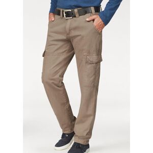 Cargohose MAN'S WORLD, Herren, Gr. 44, N-Gr, grün (khaki), Obermaterial: 100% Baumwolle, unifarben, bequem lang, Hosen Cargohose, mit aufgesetzten Taschen Cargohose MAN'S WORLD, Herren, Gr. 44, N-Gr, grün (khaki), Obermaterial: 100% Baumwolle, unifarben, bequem lang, Hosen Cargohose, mit aufgesetzten Taschen