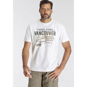 T-Shirt MAN'S WORLD, Herren, Gr. M (48/50), weiss (weiß), Jersey, Obermaterial: 100% Baumwolle, bedruckt, regular fit, Rundhals, Shirts T-Shirt, Kurzarm, bedruckt, Rundhalsausschnitt, aus dehnbarem Jerseystoff T-Shirt MAN'S WORLD, Herren, Gr. M (48/50), weiss (weiß), Jersey, Obermaterial: 100% Baumwolle, bedruckt, regular fit, Rundhals, Shirts T-Shirt, Kurzarm, bedruckt, Rundhalsausschnitt, aus dehnbarem Jerseystoff