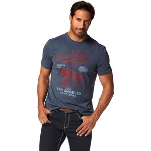 T-Shirt ARIZONA, Herren, Gr. S (44/46), blau (blau, meliert), Single Jersey, Obermaterial: 60% Baumwolle, 40% Polyester, meliert, normal, Rundhals, Shirts T-Shirt, Kurzarm, melierte Optik, Rundhals, aus Baumwollmischung T-Shirt ARIZONA, Herren, Gr. S (44/46), blau (blau, meliert), Single Jersey, Obermaterial: 60% Baumwolle, 40% Polyester, meliert, normal, Rundhals, Shirts T-Shirt, Kurzarm, melierte Optik, Rundhals, aus Baumwollmischung