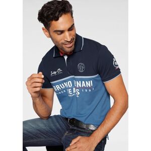 Poloshirt BRUNO BANANI, Herren, Gr. XXL (60/62), blau (blau, marine), Piqué, Obermaterial: 75% Baumwolle, 20% Polyester, 5% Elasthan, bedruckt, bestickt, körpernah, Bündchen, Shirts Poloshirt, Kurzarm, körpernahe Passform, mit Polokragen Poloshirt BRUNO BANANI, Herren, Gr. XXL (60/62), blau (blau, marine), Piqué, Obermaterial: 75% Baumwolle, 20% Polyester, 5% Elasthan, bedruckt, bestickt, körpernah, Bündchen, Shirts Poloshirt, Kurzarm, körpernahe Passform, mit Polokragen