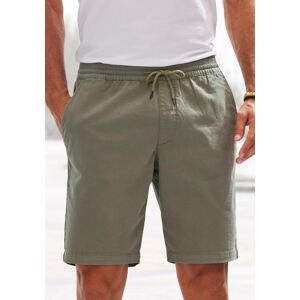 Shorts JOHN DEVIN "Bermuda", Herren, Gr. M (48/50), N-Gr, grün (khaki), Web, Obermaterial: 97% Baumwolle, 3% Elasthan, unifarben, regular fit kurz, Hosen Shorts, kurze Hose aus elastischer Baumwoll-Qualität Shorts JOHN DEVIN "Bermuda", Herren, Gr. M (48/50), N-Gr, grün (khaki), Web, Obermaterial: 97% Baumwolle, 3% Elasthan, unifarben, regular fit kurz, Hosen Shorts, kurze Hose aus elastischer Baumwoll-Qualität