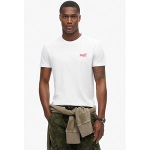 Rundhalsshirt SUPERDRY "ESSENTIAL LOGO EMB TEE", Herren, Gr. XXL, weiss (optic), Single Jersey, Obermaterial: 100% Baumwolle, unifarben, slim fit hüftlang, Rundhals, Shirts Rundhalsshirt Rundhalsshirt SUPERDRY "ESSENTIAL LOGO EMB TEE", Herren, Gr. XXL, weiss (optic), Single Jersey, Obermaterial: 100% Baumwolle, unifarben, slim fit hüftlang, Rundhals, Shirts Rundhalsshirt