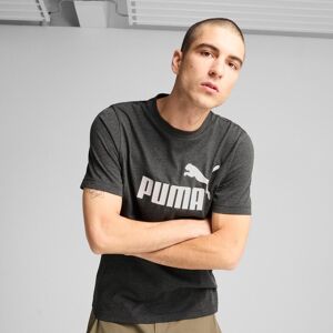 T-Shirt PUMA "ESS NO. 1 LOGO HEATHER TEE", Herren, Gr. M, grau (schwarz gray heather), Jersey, Obermaterial: 65% Polyester, 35% Baumwolle, unifarben, regular fit normal, Rundhals, Shirts T-Shirt, Regular Fit, Kurzarm, Rundhalsausschnitt, meliertes Design T-Shirt PUMA "ESS NO. 1 LOGO HEATHER TEE", Herren, Gr. M, grau (schwarz gray heather), Jersey, Obermaterial: 65% Polyester, 35% Baumwolle, unifarben, regular fit normal, Rundhals, Shirts T-Shirt, Regular Fit, Kurzarm, Rundhalsausschnitt, meliertes Design