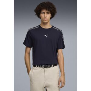 T-Shirt PUMA "ESS TAPE TEE", Herren, Gr. S, blau (new navy), Jersey, Obermaterial: 100% Baumwolle, unifarben, regular fit normal, Rundhals, Shirts T-Shirt, Regular Fit, Kurzarm, für sportlichen Look, aus Baumwolle T-Shirt PUMA "ESS TAPE TEE", Herren, Gr. S, blau (new navy), Jersey, Obermaterial: 100% Baumwolle, unifarben, regular fit normal, Rundhals, Shirts T-Shirt, Regular Fit, Kurzarm, für sportlichen Look, aus Baumwolle