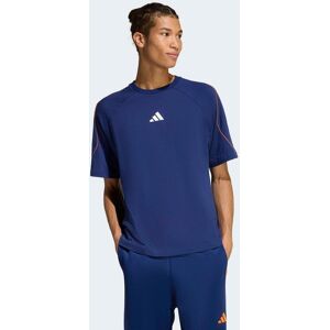 T-Shirt ADIDAS SPORTSWEAR "STADIUM", Herren, Gr. M, dunkelblau, pure orange, sanftes weiß, Obermaterial: 100% Baumwolle, Rundhals, Shirts T-Shirt T-Shirt ADIDAS SPORTSWEAR "STADIUM", Herren, Gr. M, dunkelblau, pure orange, sanftes weiß, Obermaterial: 100% Baumwolle, Rundhals, Shirts T-Shirt
