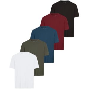 Rundhalsshirt MAN'S WORLD, Herren, Gr. M (48/50), blau (wss,khaki, rot, petrol, schw), Single Jersey, Obermaterial: 100% Baumwolle, unifarben, Basic, regular fit, Rundhals, Shirts Rundhalsshirt, Kurzarm, Regular Fit, unifarben, Rundhals, aus Baumwolle Rundhalsshirt MAN'S WORLD, Herren, Gr. M (48/50), blau (wss,khaki, rot, petrol, schw), Single Jersey, Obermaterial: 100% Baumwolle, unifarben, Basic, regular fit, Rundhals, Shirts Rundhalsshirt, Kurzarm, Regular Fit, unifarben, Rundhals, aus Baumwolle