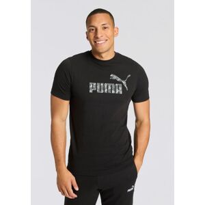 T-Shirt PUMA "ESS CAMO TEE", Herren, Gr. L, schwarz (puma schwarz), Jersey, Obermaterial: 100% Baumwolle, tarnfarben, regular fit normal, Rundhals, Shirts T-Shirt, gerade Passform, Kurzarm, für Alltag und Freizeit T-Shirt PUMA "ESS CAMO TEE", Herren, Gr. L, schwarz (puma schwarz), Jersey, Obermaterial: 100% Baumwolle, tarnfarben, regular fit normal, Rundhals, Shirts T-Shirt, gerade Passform, Kurzarm, für Alltag und Freizeit