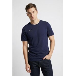 Trainingsshirt PUMA "TEAMGOAL CASUALS TEE", Herren, Gr. S, blau (puma navy, puma weiß), Jersey, Obermaterial: 100% Baumwolle, unifarben, regular fit normal, Rundhals, Shirts Trainingsshirt, gerader Abschluss, Kurzarm, für Sportmode, Rundhalsausschnitt Trainingsshirt PUMA "TEAMGOAL CASUALS TEE", Herren, Gr. S, blau (puma navy, puma weiß), Jersey, Obermaterial: 100% Baumwolle, unifarben, regular fit normal, Rundhals, Shirts Trainingsshirt, gerader Abschluss, Kurzarm, für Sportmode, Rundhalsausschnitt