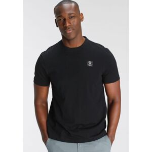 Rundhalsshirt DELMAO, Herren, Gr. L (52/54), schwarz, Single Jersey, Obermaterial: 100% Baumwolle, unifarben, Basic, regular fit, Rundhals, Shirts Rundhalsshirt, Kurzarm, Regular Fit, basic, aus 100% Baumwolle Rundhalsshirt DELMAO, Herren, Gr. L (52/54), schwarz, Single Jersey, Obermaterial: 100% Baumwolle, unifarben, Basic, regular fit, Rundhals, Shirts Rundhalsshirt, Kurzarm, Regular Fit, basic, aus 100% Baumwolle