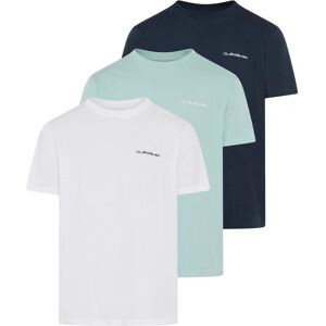 T-Shirt QUIKSILVER "OMNI QS SHORT SLEEVE TEE PACK", Herren, Gr. XL, weiß, navy, Obermaterial: 100% Baumwolle, Shirts T-Shirt, für Erwachsene, Kurzarm, für aktive Freizeitgestaltung T-Shirt QUIKSILVER "OMNI QS SHORT SLEEVE TEE PACK", Herren, Gr. XL, weiß, navy, Obermaterial: 100% Baumwolle, Shirts T-Shirt, für Erwachsene, Kurzarm, für aktive Freizeitgestaltung