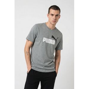 T-Shirt PUMA "GRAPHICS 2 COLOR NO. 1 LOGO TEE", Herren, Gr. M, grau (medium gray heather), Jersey, Obermaterial: 100% Baumwolle, unifarben, regular fit normal, Rundhals, Shirts T-Shirt, Kurzarm, mit Rundhalsausschnitt, mit Print-Applikation T-Shirt PUMA "GRAPHICS 2 COLOR NO. 1 LOGO TEE", Herren, Gr. M, grau (medium gray heather), Jersey, Obermaterial: 100% Baumwolle, unifarben, regular fit normal, Rundhals, Shirts T-Shirt, Kurzarm, mit Rundhalsausschnitt, mit Print-Applikation