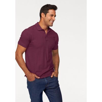 Poloshirt FRUIT OF THE LOOM, Herren, Gr. 3XL (64/66), rot (burgund), Piqué, Obermaterial: 100% Baumwolle, unifarben, schmal hüftbedeckend, Rundhals, Shirts Poloshirt, Piqué, unifarben Poloshirt FRUIT OF THE LOOM, Herren, Gr. 3XL (64/66), rot (burgund), Piqué, Obermaterial: 100% Baumwolle, unifarben, schmal hüftbedeckend, Rundhals, Shirts Poloshirt, Piqué, unifarben