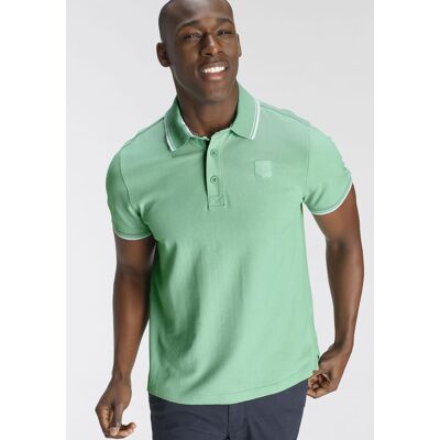 Poloshirt DELMAO "in vielen Sommer Farben Preis-Leistungs Bestseller", Herren, Gr. XXL (60/62), grün, Piqué, Obermaterial: 100% Baumwolle, unifarben, Basic, regular fit, Rippbündchen, Shirts Poloshirt, Trendige lockere Passform, immer perfekt gestylt Spor Poloshirt DELMAO "in vielen Sommer Farben Preis-Leistungs Bestseller", Herren, Gr. XXL (60/62), grün, Piqué, Obermaterial: 100% Baumwolle, unifarben, Basic, regular fit, Rippbündchen, Shirts Poloshirt, Trendige lockere Passform, immer perfekt gestylt Spor