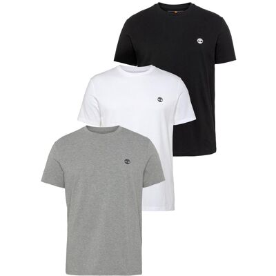 T-Shirt TIMBERLAND "DUNSTAN RIVER 3xPack Tee", Herren, Gr. 3XL, bunt (multi color), Obermaterial: 100% Baumwolle, Shirts T-Shirt, für Sportmode, Outdoormode und Streetwear, Kurzarm, aus Baumwolle T-Shirt TIMBERLAND "DUNSTAN RIVER 3xPack Tee", Herren, Gr. 3XL, bunt (multi color), Obermaterial: 100% Baumwolle, Shirts T-Shirt, für Sportmode, Outdoormode und Streetwear, Kurzarm, aus Baumwolle
