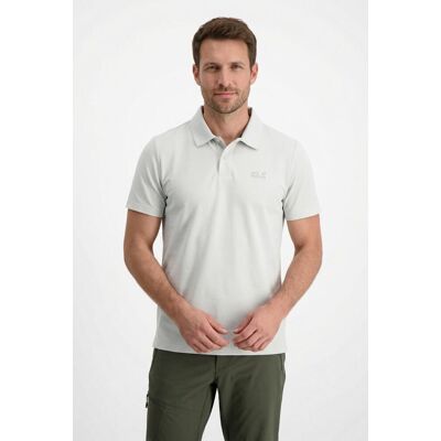 Poloshirt JACK WOLFSKIN "ESSENTIAL POLO M", Herren, Gr. XS (46), weiss (stark weiß), Obermaterial: 100% Baumwolle. Futter: 100% Baumwolle, normal, Rundhals, Shirts Poloshirt Poloshirt JACK WOLFSKIN "ESSENTIAL POLO M", Herren, Gr. XS (46), weiss (stark weiß), Obermaterial: 100% Baumwolle. Futter: 100% Baumwolle, normal, Rundhals, Shirts Poloshirt