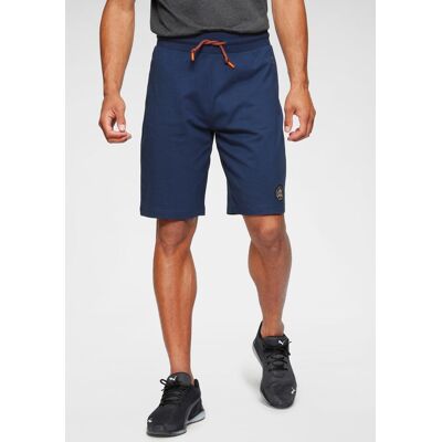 Sweatshorts BRUNO BANANI "Regular Fit", Herren, Gr. XXL (60/62), N-Gr, blau, Obermaterial: 100% Baumwolle, bequem kurz, Hosen Sweatshorts Sweatshorts BRUNO BANANI "Regular Fit", Herren, Gr. XXL (60/62), N-Gr, blau, Obermaterial: 100% Baumwolle, bequem kurz, Hosen Sweatshorts