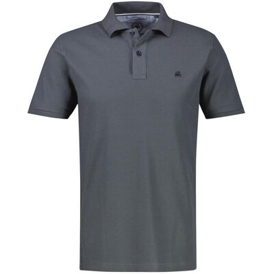 Poloshirt LERROS "Poloshirt Herren COOL & DRY atmungsaktiv Piqué", Herren, Gr. XL, lava grau, 60% Baumwolle, 40% Polyester, ohne Ausschnitt, Shirts Poloshirt, Trocknet schnell, angenehm kühl, pflegeleicht, kurzarm, einfarbig Poloshirt LERROS "Poloshirt Herren COOL & DRY atmungsaktiv Piqué", Herren, Gr. XL, lava grau, 60% Baumwolle, 40% Polyester, ohne Ausschnitt, Shirts Poloshirt, Trocknet schnell, angenehm kühl, pflegeleicht, kurzarm, einfarbig