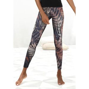 active by Lascana Leggings LASCANA ACTIVE "Tropical", Damen, Gr. XL (48/50), N-Gr, braun (gemustert, braun, beige, grau), Obermaterial: 94% Baumwolle, 6% Elasthan, gemustert, figurbetont lang, Hosen Leggings, mit abstraktem Palmenprint, Loungewear active by Lascana Leggings LASCANA ACTIVE "Tropical", Damen, Gr. XL (48/50), N-Gr, braun (gemustert, braun, beige, grau), Obermaterial: 94% Baumwolle, 6% Elasthan, gemustert, figurbetont lang, Hosen Leggings, mit abstraktem Palmenprint, Loungewear