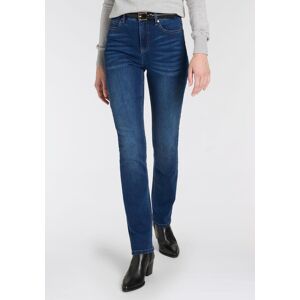 Gerade Jeans ARIZONA "Ultra-Stretch", Damen, Gr. 84, K + L Gr, blau (dunkelblau use), Denim/Jeans, Obermaterial: 74% Baumwolle, 24% Polyester, 2% Elasthan, unifarben, Basic, gerade lang, Jeans Gerade Jeans, Used-Look-Waschung Gerade Jeans ARIZONA "Ultra-Stretch", Damen, Gr. 84, K + L Gr, blau (dunkelblau use), Denim/Jeans, Obermaterial: 74% Baumwolle, 24% Polyester, 2% Elasthan, unifarben, Basic, gerade lang, Jeans Gerade Jeans, Used-Look-Waschung