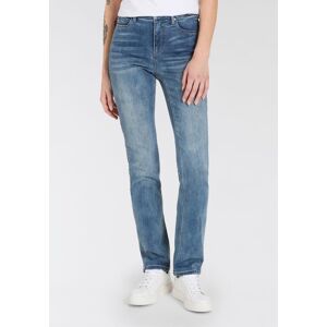 Gerade Jeans ARIZONA "Ultra-Stretch", Damen, Gr. 84, K + L Gr, blau (blau used), Denim/Jeans, Obermaterial: 74% Baumwolle, 24% Polyester, 2% Elasthan, unifarben, Basic, gerade lang, Jeans Gerade Jeans, Used-Look-Waschung Gerade Jeans ARIZONA "Ultra-Stretch", Damen, Gr. 84, K + L Gr, blau (blau used), Denim/Jeans, Obermaterial: 74% Baumwolle, 24% Polyester, 2% Elasthan, unifarben, Basic, gerade lang, Jeans Gerade Jeans, Used-Look-Waschung