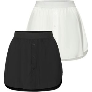 Unterrock VIVANCE, Damen, Gr. 40/42, schwarz, weiß, Stoff, Obermaterial: 95% Polyester, 5% Elasthan, unifarben, Basic, Po-bedeckend, Röcke Unterrock, Blusenrock mit Gummibund, praktische Saumverlängerung Unterrock VIVANCE, Damen, Gr. 40/42, schwarz, weiß, Stoff, Obermaterial: 95% Polyester, 5% Elasthan, unifarben, Basic, Po-bedeckend, Röcke Unterrock, Blusenrock mit Gummibund, praktische Saumverlängerung