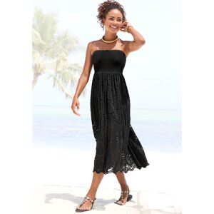 2-in-1-Kleid LASCANA, Damen, Gr. 34, N-Gr, schwarz, Spitze, Obermaterial: 95% Polyamid, 5% Elasthan. Futter: 95% Viskose, 5% Elasthan, unifarben, figurumspielend lang, ohne Ausschnitt, Kleider 2-in-1-Kleid, aus geblümter Spitze, Sommerkleid oder Maxirock, 2-in-1-Kleid LASCANA, Damen, Gr. 34, N-Gr, schwarz, Spitze, Obermaterial: 95% Polyamid, 5% Elasthan. Futter: 95% Viskose, 5% Elasthan, unifarben, figurumspielend lang, ohne Ausschnitt, Kleider 2-in-1-Kleid, aus geblümter Spitze, Sommerkleid oder Maxirock,