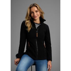 Fleecejacke POLARINO, Damen, Gr. 40, schwarz, Fleece, Obermaterial: 100% Polyester, paspeliert, Jacken Fleecejacke, für kalte Tage, aus Fleece, lässiger Look Fleecejacke POLARINO, Damen, Gr. 40, schwarz, Fleece, Obermaterial: 100% Polyester, paspeliert, Jacken Fleecejacke, für kalte Tage, aus Fleece, lässiger Look