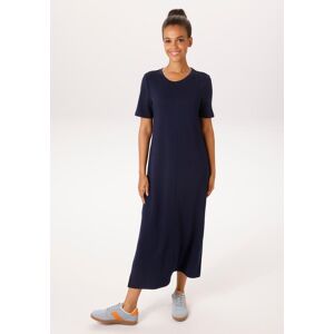 Maxikleid ANISTON CASUAL, Damen, Gr. 36, N-Gr, blau, Jersey, Obermaterial: 47% Polyester, 47% Viskose, 6% Elasthan, unifarben, figurumspielend knöchelfrei, Rundhals, Kleider Maxikleid, mit Seitenschlitzen Maxikleid ANISTON CASUAL, Damen, Gr. 36, N-Gr, blau, Jersey, Obermaterial: 47% Polyester, 47% Viskose, 6% Elasthan, unifarben, figurumspielend knöchelfrei, Rundhals, Kleider Maxikleid, mit Seitenschlitzen