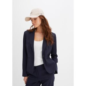 Jackenblazer BONPRIX "Blazer", Damen, Gr. 44, blau (dunkelblau), Obermaterial: 76% Polyester, 22% Viskose, 2% Elasthan. Futter: 100% Polyester, festlich, schmal, Blazer Jackenblazer, festlicher Stil, schmale Passform, mit Paspeltaschen Jackenblazer BONPRIX "Blazer", Damen, Gr. 44, blau (dunkelblau), Obermaterial: 76% Polyester, 22% Viskose, 2% Elasthan. Futter: 100% Polyester, festlich, schmal, Blazer Jackenblazer, festlicher Stil, schmale Passform, mit Paspeltaschen