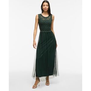Maxikleid VILA "VILYNNEA MAXI DRESS - NOOS/DC", Damen, Gr. 38, N-Gr, grün (scarab detail:elastic), Web, Obermaterial: 100% Polyester, unifarben, regular fit knöchellang, Rundhals, Kleider Maxikleid, Sommerkleid Maxikleid VILA "VILYNNEA MAXI DRESS - NOOS/DC", Damen, Gr. 38, N-Gr, grün (scarab detail:elastic), Web, Obermaterial: 100% Polyester, unifarben, regular fit knöchellang, Rundhals, Kleider Maxikleid, Sommerkleid