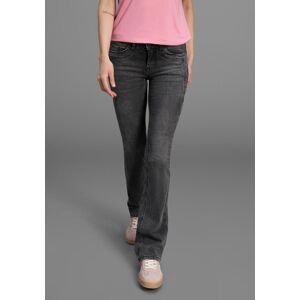 Bootcut-Jeans ARIZONA "mit Keileinsätzen", Damen, Gr. 96, K + L Gr, grau (grau used), Denim/Jeans, Obermaterial: 76% Baumwolle, 16% Polyester, 7% Viskose, 1% Elasthan, Basic, eng lang, Jeans Bootcut-Jeans, ausgestellte Beinform, niedrige Leibhöhe, elastis Bootcut-Jeans ARIZONA "mit Keileinsätzen", Damen, Gr. 96, K + L Gr, grau (grau used), Denim/Jeans, Obermaterial: 76% Baumwolle, 16% Polyester, 7% Viskose, 1% Elasthan, Basic, eng lang, Jeans Bootcut-Jeans, ausgestellte Beinform, niedrige Leibhöhe, elastis