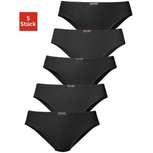 H.I.S. Slip H.I.S, Damen, Gr. 46, schwarz, Jersey, Obermaterial: 95% Baumwolle, 5% Elasthan, unifarben, körpernah, Unterhosen Slip, aus elastischer Baumwoll-Qualität H.I.S. Slip H.I.S, Damen, Gr. 46, schwarz, Jersey, Obermaterial: 95% Baumwolle, 5% Elasthan, unifarben, körpernah, Unterhosen Slip, aus elastischer Baumwoll-Qualität