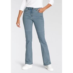 Bootcut-Jeans ARIZONA, Damen, Gr. 40, N-Gr, blau (bleached), Denim/Jeans, Obermaterial: 98% Baumwolle, 2% Elasthan, clean, Basic, comfort fit lang, Jeans Bootcut-Jeans, hohe Leibhöhe Bootcut-Jeans ARIZONA, Damen, Gr. 40, N-Gr, blau (bleached), Denim/Jeans, Obermaterial: 98% Baumwolle, 2% Elasthan, clean, Basic, comfort fit lang, Jeans Bootcut-Jeans, hohe Leibhöhe
