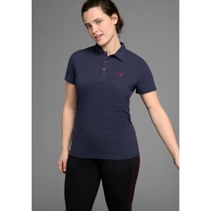 Poloshirt KANGAROOS, Damen, Gr. 44/46, blau (marine), Obermaterial: 100% Baumwolle, unifarben, figurumspielend, Shirts Poloshirt, Kurzarm, unifarben, Polokragen, aus Baumwolle, grosse Grössen Poloshirt KANGAROOS, Damen, Gr. 44/46, blau (marine), Obermaterial: 100% Baumwolle, unifarben, figurumspielend, Shirts Poloshirt, Kurzarm, unifarben, Polokragen, aus Baumwolle, grosse Grössen