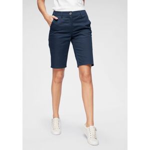 Bermudas ANISTON CASUAL, Damen, Gr. 34, N-Gr, blau (marine), Web, Obermaterial: 97% Baumwolle, 3% Elasthan, unifarben, Basic, figurbetont kniefrei, Hosen Bermudas, im klassischen Stil Bermudas ANISTON CASUAL, Damen, Gr. 34, N-Gr, blau (marine), Web, Obermaterial: 97% Baumwolle, 3% Elasthan, unifarben, Basic, figurbetont kniefrei, Hosen Bermudas, im klassischen Stil