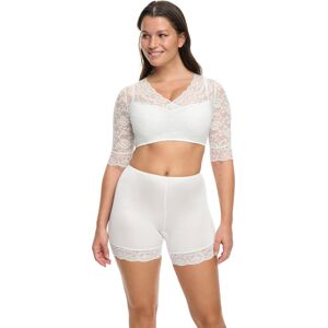 Dirndlbluse SUSA "Wiesn-Zauber", Damen, Gr. 34, weiss (weiß), Spitze, Obermaterial: 89% Polyamid, 11% Elasthan, bestickt, unifarben, eng bauchfrei, V-Ausschnitt, Ärmel ohne Ärmelschlitz Spitze, Blusen Dirndlbluse, florale Spitze, halbarm, elastisch, V-Aus Dirndlbluse SUSA "Wiesn-Zauber", Damen, Gr. 34, weiss (weiß), Spitze, Obermaterial: 89% Polyamid, 11% Elasthan, bestickt, unifarben, eng bauchfrei, V-Ausschnitt, Ärmel ohne Ärmelschlitz Spitze, Blusen Dirndlbluse, florale Spitze, halbarm, elastisch, V-Aus