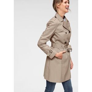 Trenchcoat ANISTON CASUAL, Damen, Gr. 36, beige, Web, Obermaterial: 100% Baumwolle. Futter: 100% Polyester, unifarben, figurumspielend ca. Mitte Oberschenkel, verstellbar, Mäntel Trenchcoat, mit Gürtel zum Regulieren Trenchcoat ANISTON CASUAL, Damen, Gr. 36, beige, Web, Obermaterial: 100% Baumwolle. Futter: 100% Polyester, unifarben, figurumspielend ca. Mitte Oberschenkel, verstellbar, Mäntel Trenchcoat, mit Gürtel zum Regulieren