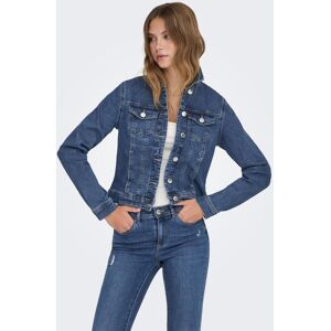 Jeansjacke ONLY "ONLWONDER – Jeansjacke mit Teilungsnähten und Stretch", Damen, Gr. XS, blau (medium blau denim), Denim/Jeans;Web;Twill, Obermaterial: 79% Baumwolle, 20% Polyester, 1% Elasthan, unifarben, figurumspielend taillenbedeckt, 1-Knopf-Manschette Jeansjacke ONLY "ONLWONDER – Jeansjacke mit Teilungsnähten und Stretch", Damen, Gr. XS, blau (medium blau denim), Denim/Jeans;Web;Twill, Obermaterial: 79% Baumwolle, 20% Polyester, 1% Elasthan, unifarben, figurumspielend taillenbedeckt, 1-Knopf-Manschette