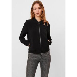 Véro Moda Bomberjacke VERO MODA "VMCOCO L/S BOMBER NOOS", Damen, Gr. XS, schwarz, Web, Obermaterial: 96% Polyester, 4% Elasthan, unifarben, regular fit normal, Rundhals, Rippbündchen, Jacken Bomberjacke, in modisch kurzer Form, mit Stretch Véro Moda Bomberjacke VERO MODA "VMCOCO L/S BOMBER NOOS", Damen, Gr. XS, schwarz, Web, Obermaterial: 96% Polyester, 4% Elasthan, unifarben, regular fit normal, Rundhals, Rippbündchen, Jacken Bomberjacke, in modisch kurzer Form, mit Stretch