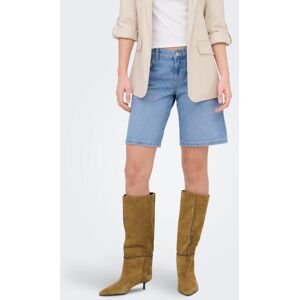 Jeansbermudas ONLY "ONLRHONA LW SHORTS DNM", Damen, Gr. XS, N-Gr, light blau denim, Denim/Jeans, Obermaterial: 100% Baumwolle, unifarben, kniefrei, Jeans Jeansbermudas Jeansbermudas ONLY "ONLRHONA LW SHORTS DNM", Damen, Gr. XS, N-Gr, light blau denim, Denim/Jeans, Obermaterial: 100% Baumwolle, unifarben, kniefrei, Jeans Jeansbermudas