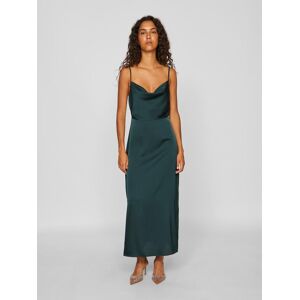 Trägerkleid VILA "VIRAVENNA STRAP ANKLE DRESS - NOOS", Damen, Gr. 42, N-Gr, grün (scarab), Web, Obermaterial: 100% Polyester, unifarben, slim fit, V-Ausschnitt, Kleider Trägerkleid, Kunstfaser, regular fit Trägerkleid VILA "VIRAVENNA STRAP ANKLE DRESS - NOOS", Damen, Gr. 42, N-Gr, grün (scarab), Web, Obermaterial: 100% Polyester, unifarben, slim fit, V-Ausschnitt, Kleider Trägerkleid, Kunstfaser, regular fit